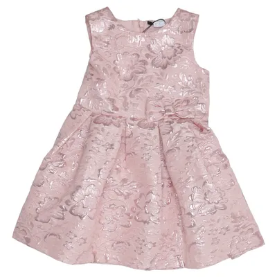 Kjole (Pink) fra Lindex Kids Bomuld, Metallfiber, Polyester