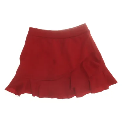 Kjol (Röd) från Lindex Kids Elastan, Polyester, Viskos