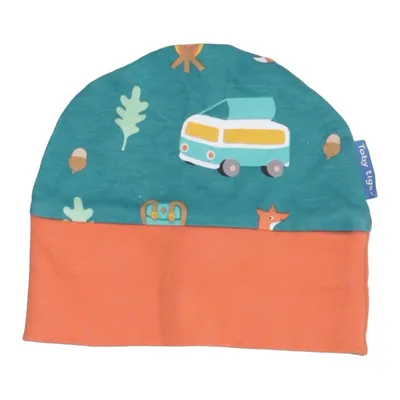 Bonnet (Vert, Orange, Multicolore) de Toby Tiger Coton biologique