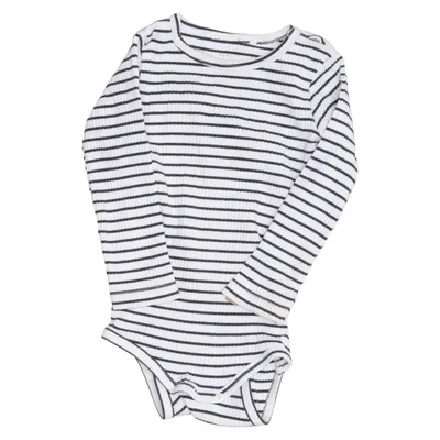 Body (Noir, Blanc) de Name It Élasthane, Coton biologique