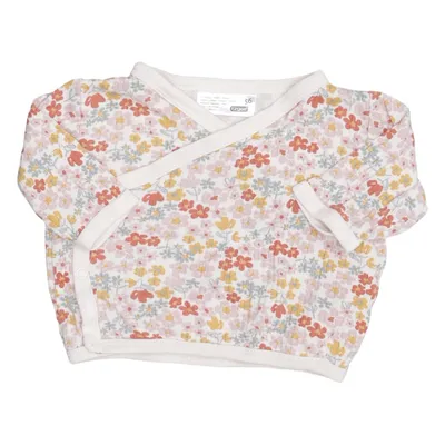 Wrap cardigan (White, Multicolored) from Ergee