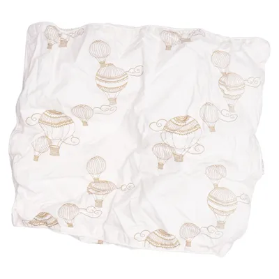 Cushion cover (Pink, Gold) from Filibabba Organic cotton
