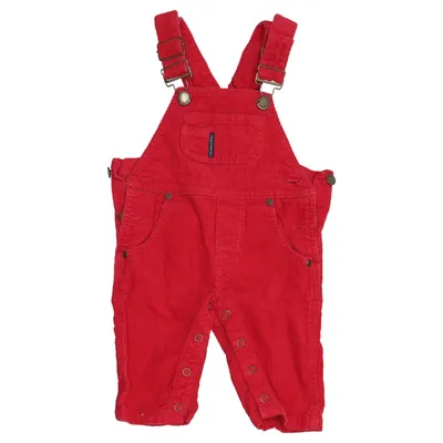 Dungarees (Red) from Polarn O. Pyret Cotton