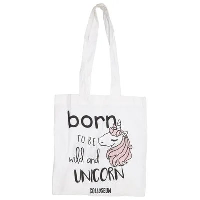 Sac en toile (Blanc, Multicolore) de Colloseum