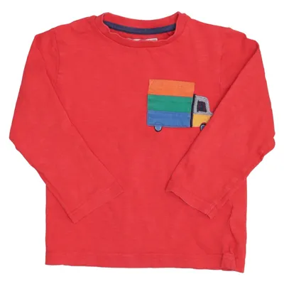 T-shirt à manches longues (Rouge, Multicolore) de Next Coton
