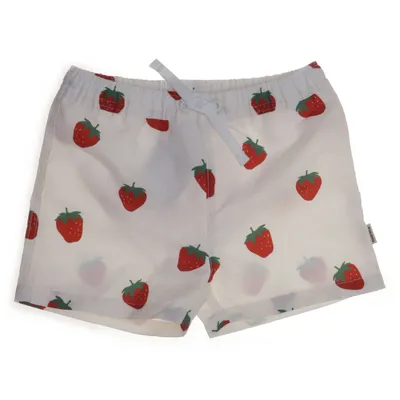 Badshorts (Vit, Flerfärgad) från Kuling Återvunnen polyester