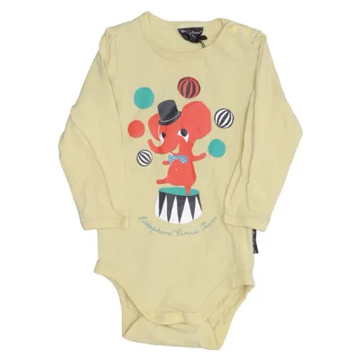 Body (Yellow, Multicolored) from Littlephant at Lindex Elastane, Organic cotton
