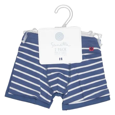 Ondergoed (Blauw, Wit) van Sanetta Katoen, Elastaan