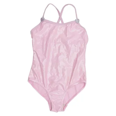 Maillot de bain une pièce (Rose) de Knot So Bad Élasthane, Polyamide