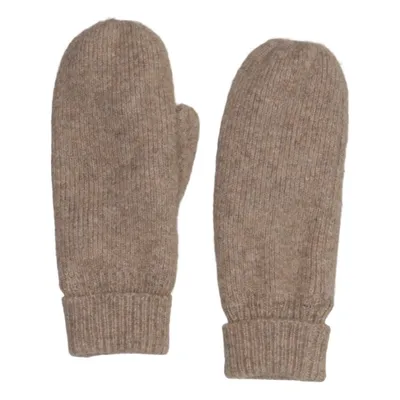 Mittens (Brown) from Athlecia Acrylic, Elastane, Polyamide, Polyester, Wool