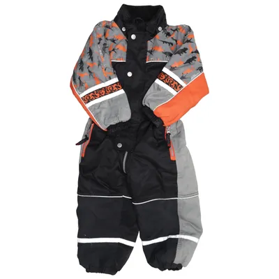 Overall (Zwart, Oranje, Grijs) van Tuffer Katoen, Polyamide, Polyester