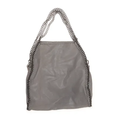Handbag (Gray, Silver) from vera pelle Leather