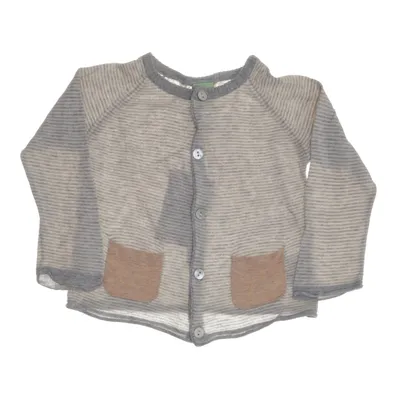 Cardigan (Gray, White) from FUB Organic cotton