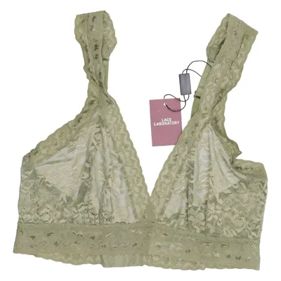 Bralette (Grön) från Lace Laboratory Elastan, Polyamid