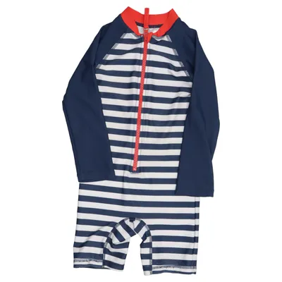 UV beschermende kleding (Blauw, Meerkleurig) van H&M Elastaan, Polyester