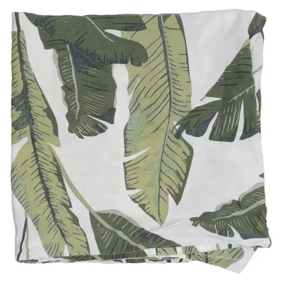 Kussensloop (Wit, Groen) van Meradiso Katoen, Polyester