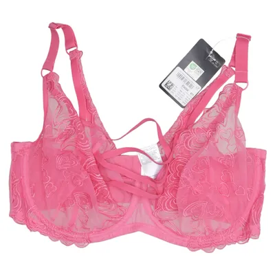 Soutien-gorge (Rose) de Ulla Popken Élasthane, Polyamide, Polyester