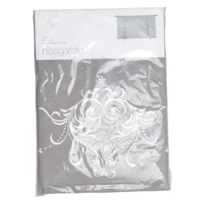Roll-up curtain (Gray, White) from Rusta Linen, Polyester