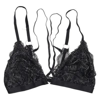 Bralette (Svart) från Bik Bok Lingerie Elastan, Metallfiber, Polyamid