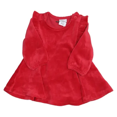Dress (Red) from Polarn O. Pyret Organic cotton
