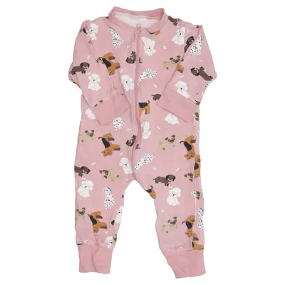 Rompers (Pink, Multicolored) from Tiny One Elastane, Organic cotton