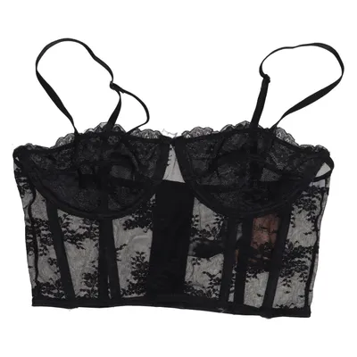 Bustier (Svart) från Angelica Blick x NA-KD Elastan, Polyamid