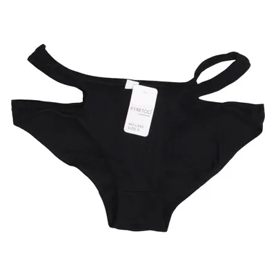 Culotte (Noir) de Fine Too Coton, Élasthane
