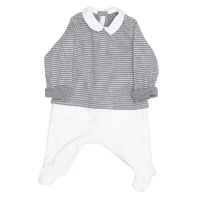 Rompers (Tutina Piede) from Il Gufo Cotton, Elastane