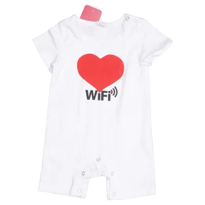 Body (White, Red) from PatPat Cotton, Elastane, Polyester