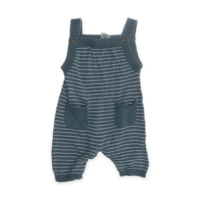 Hängselbyxor (Grön, Vit) från Alana Bomull