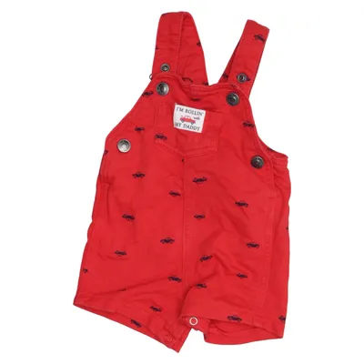Latzhose (Rot, Blau) von Carter's Baumwolle