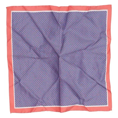Mouchoir (Bleu, Rouge, Multicolore) de A.Christensen Coton, Soie