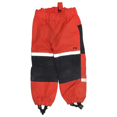 Snow pants (Orange, Black, Multicolored) from Fix by Lindex Polyamide, Polyester