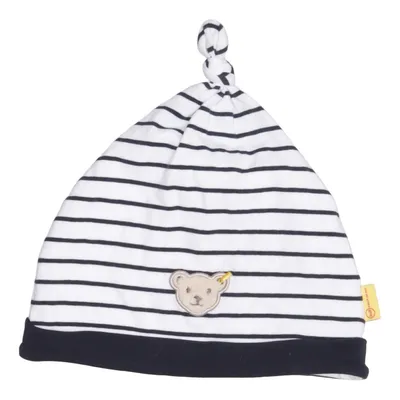 Hat (White, Black) from Steiff Cotton, Elastane