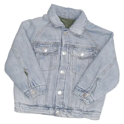 Jeansjacka (Blå) från Zara Polyester