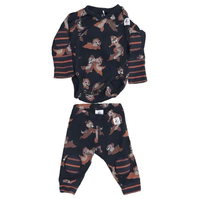 Set (Blue, Brown) from Disney x Polarn O. Pyret Organic cotton