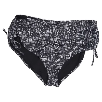 Bas de bikini (Noir, Blanc) de Marine Classics Élasthane, Polyester