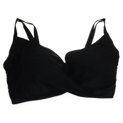 Bikini top (Zwart) van Ulla Popken Elastaan, Polyamide