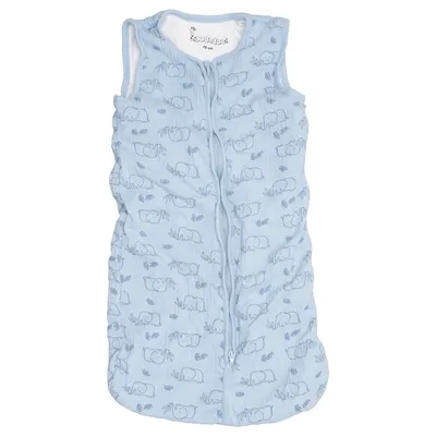 Swaddle sack (Blue) from Hoodadoo Organic cotton