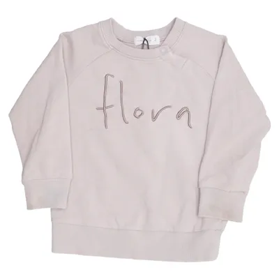 Collegetröja (Beige) från Jamie Kay Elastan, Ekologisk bomull