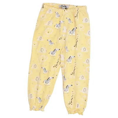 Pants (Yellow, Multicolored) from Sweetie Cotton, Elastane