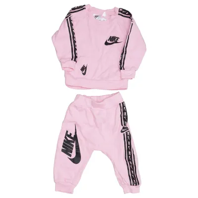 Tenue d'intérieur (Rose, Noir) de Nike Coton