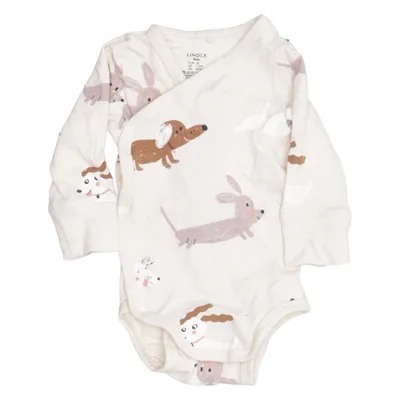 Body (Beige, Multicolored) from Lindex Baby Cotton, Elastane