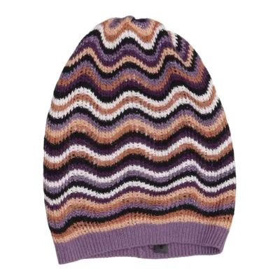 Beanie (Purple, Brown, Multicolored) from Missoni Lindex Cotton, Viscose