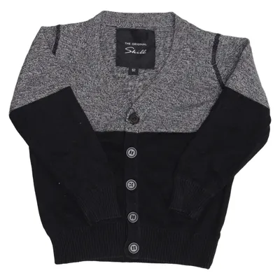 Cardigan (Black, Gray) from Skill Cotton