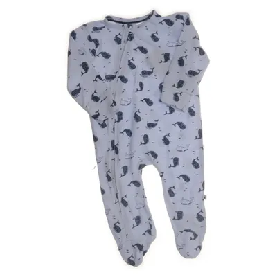 Barboteuse (Bleu, Blanc) de Staccato Coton