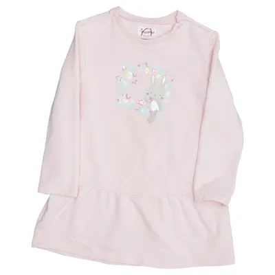 Kjole (Pink) fra Impidimpi Elastan, Økologisk bomuld