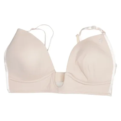 Bra (Beige) from Abecita Elastane, Polyamide