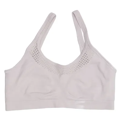 Brassière (Beige) de Victoria Sport Élasthane, Polyamide