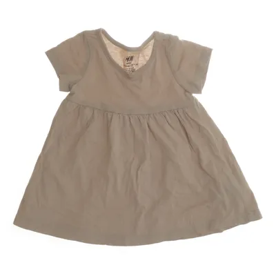Dress (Beige) from H&M Basic Cotton